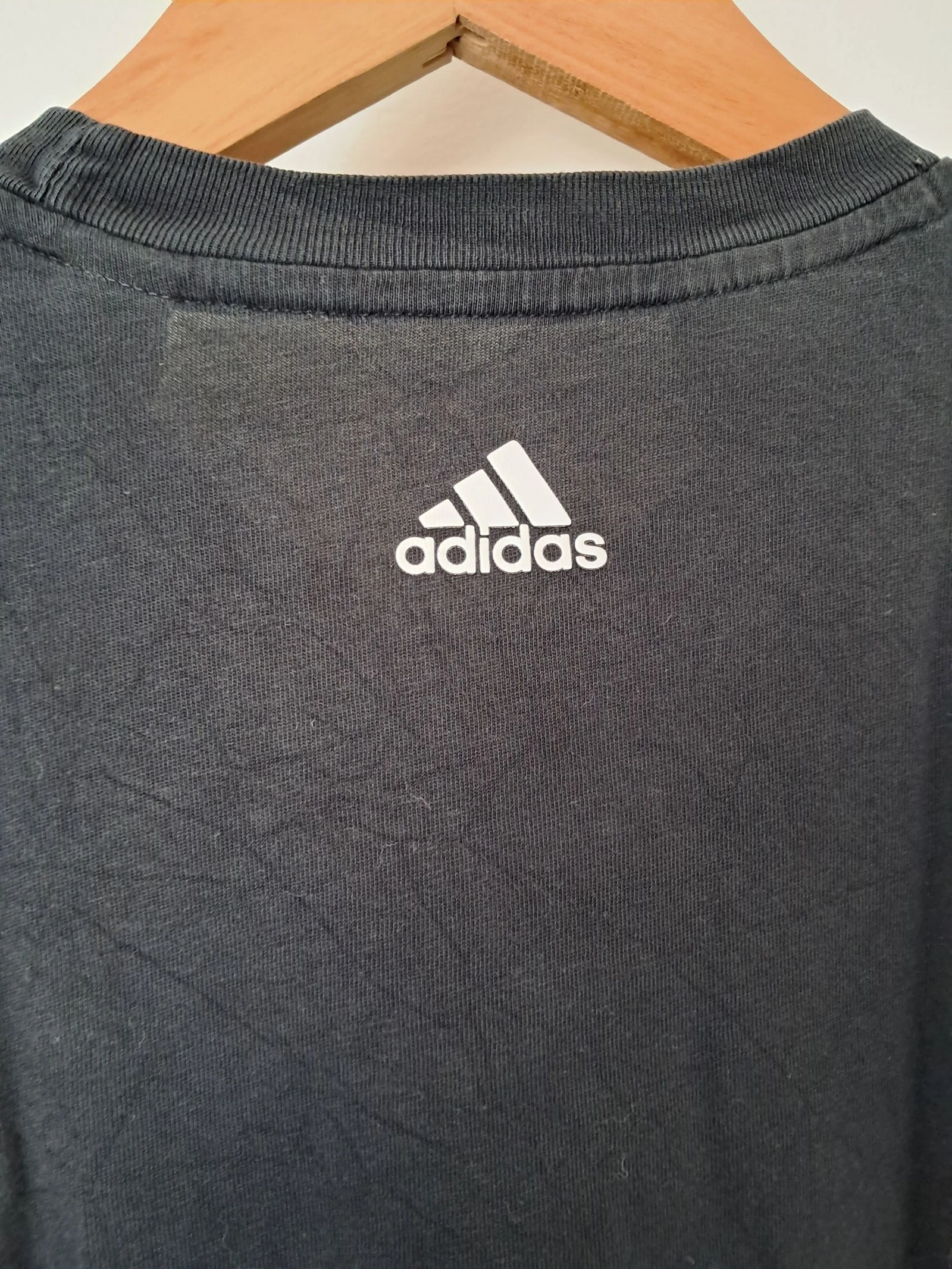 Tee-shirt manche courte taille 11-12 ans noir adidas – photo 4